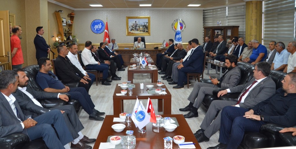 MHP GAZİANTEP İL BAŞKANLIĞI’NDAN NİZİP TİCARET BORSASI’NA ZİYARET