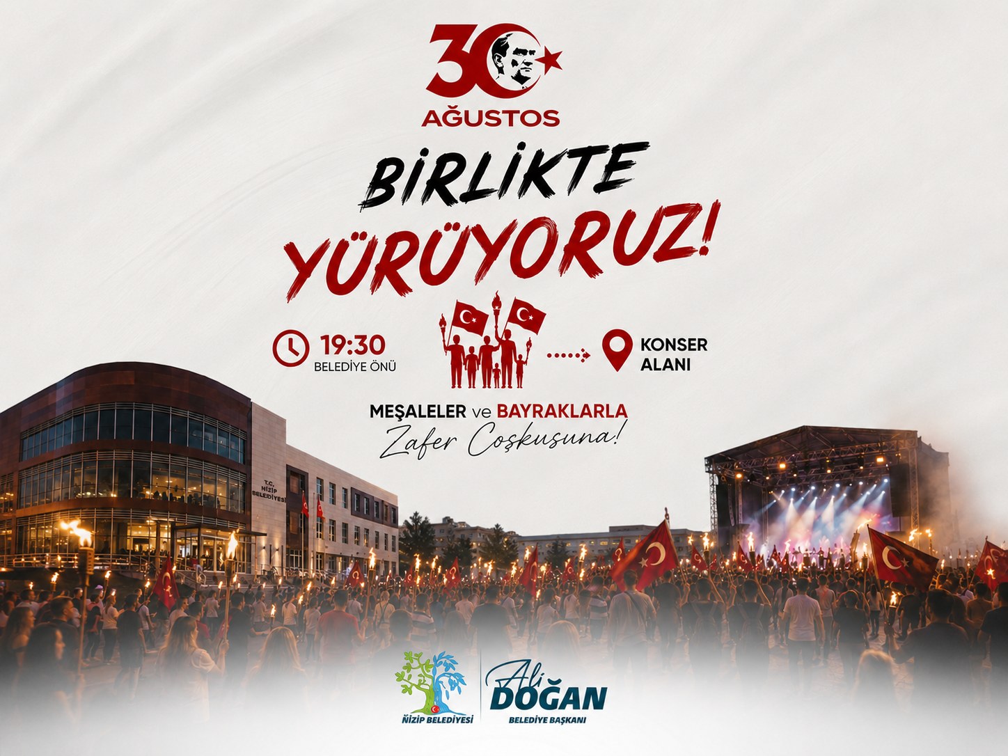 Başkan Doğan’dan Zafer Bayramı Kutlamalarına Davet
