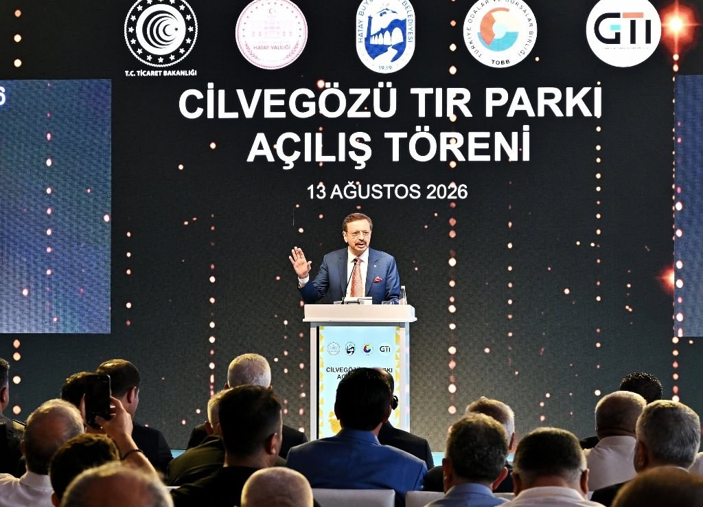 NTB BAŞKANI İBRAHİM SARI CİLVEGÖZÜ TIR PARKI AÇILIŞ TÖRENİNE KATILDI