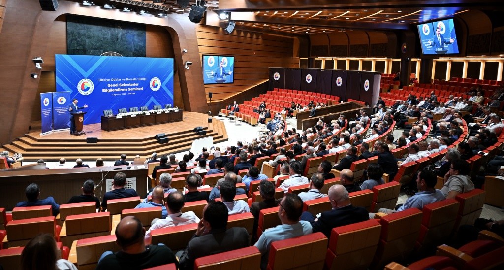 NİZİP TİCARET BORSASI, TOBB GENEL SEKRETERLER BİLGİLENDİRME SEMİNERİ’NE KATILDI