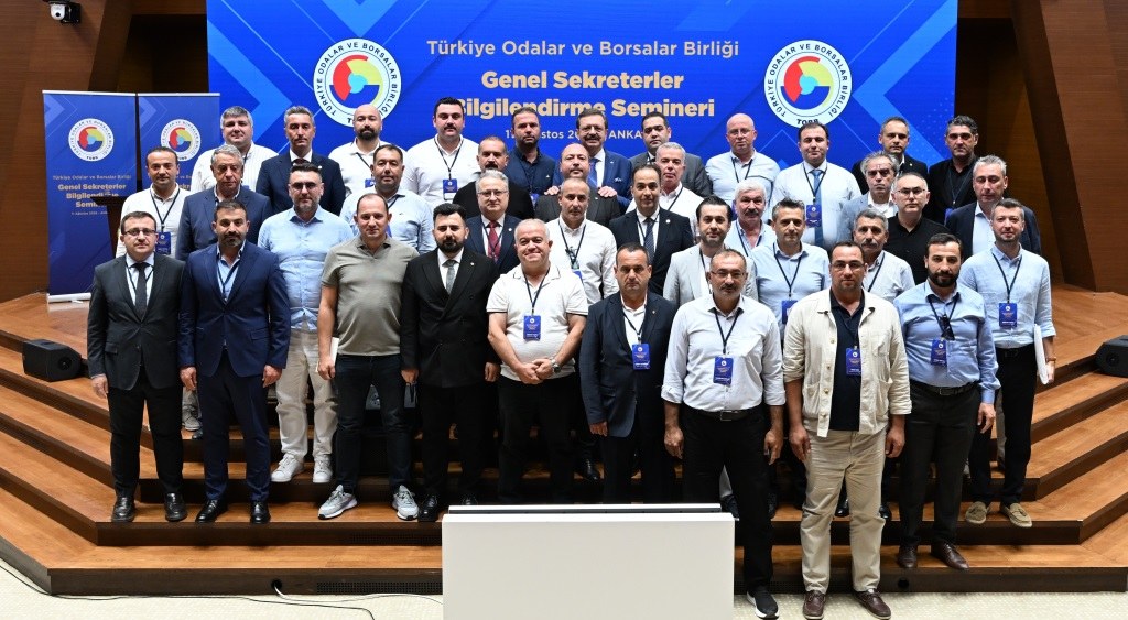 NİZİP TİCARET BORSASI, TOBB GENEL SEKRETERLER BİLGİLENDİRME SEMİNERİ’NE KATILDI