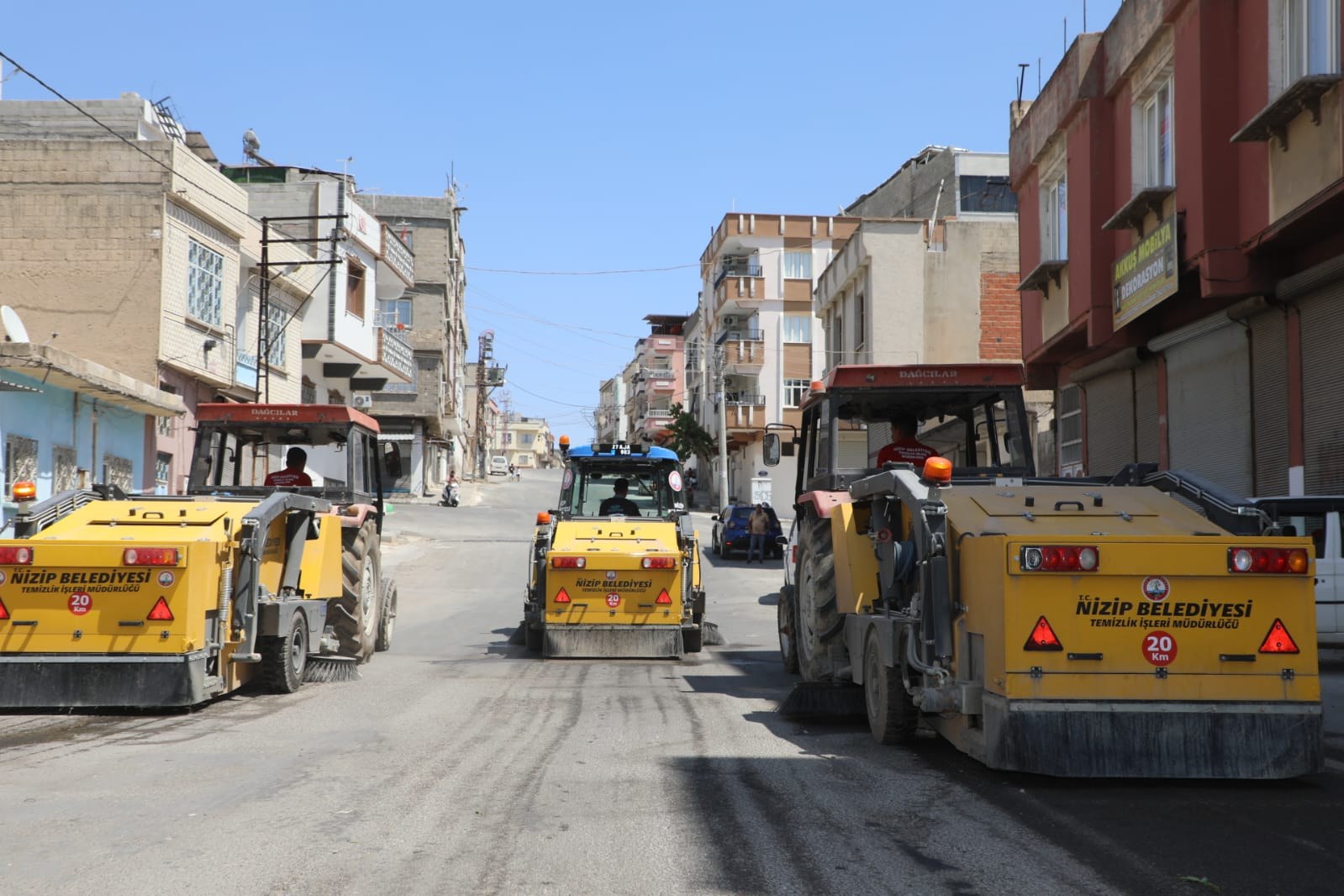 Nizip Belediyesi Temizlik Filosuna 3 Yeni Araç Kattı