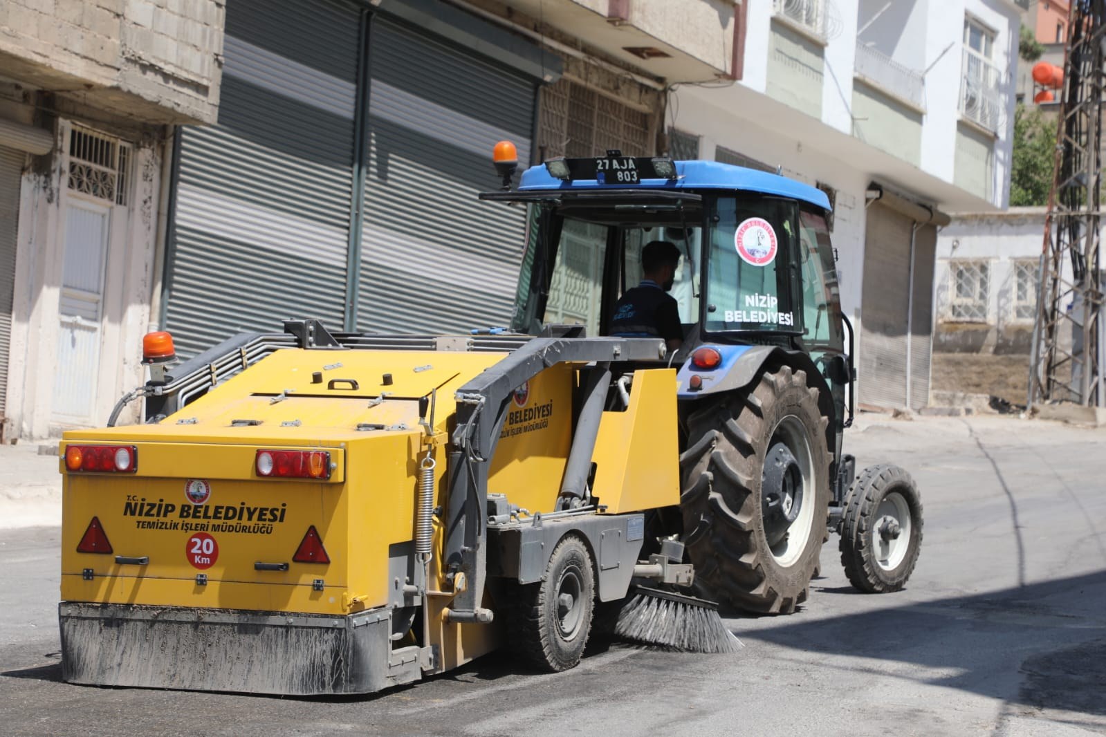 Nizip Belediyesi Temizlik Filosuna 3 Yeni Araç Kattı