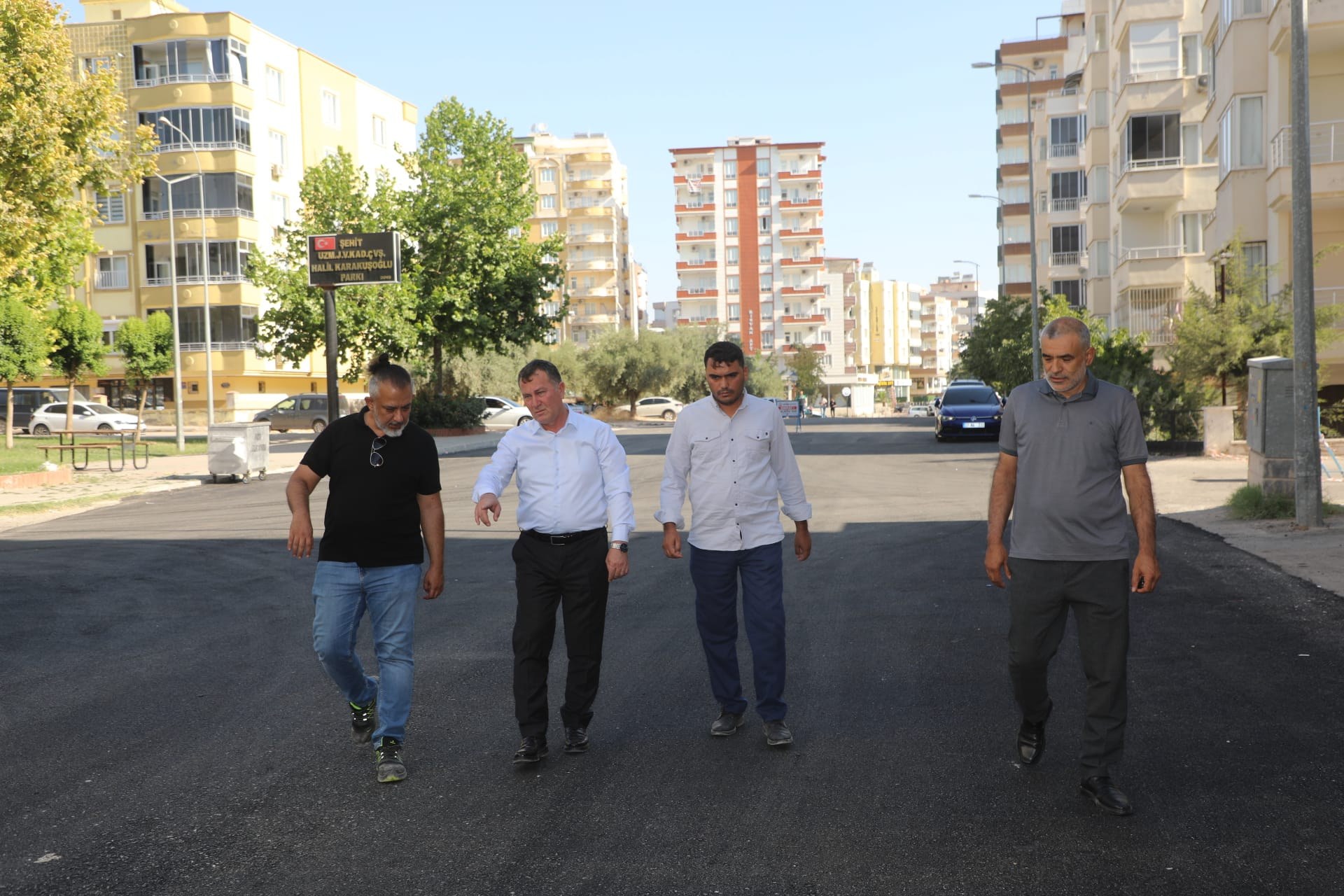 Doğan, Hizmetleri Sahada Takip Etti