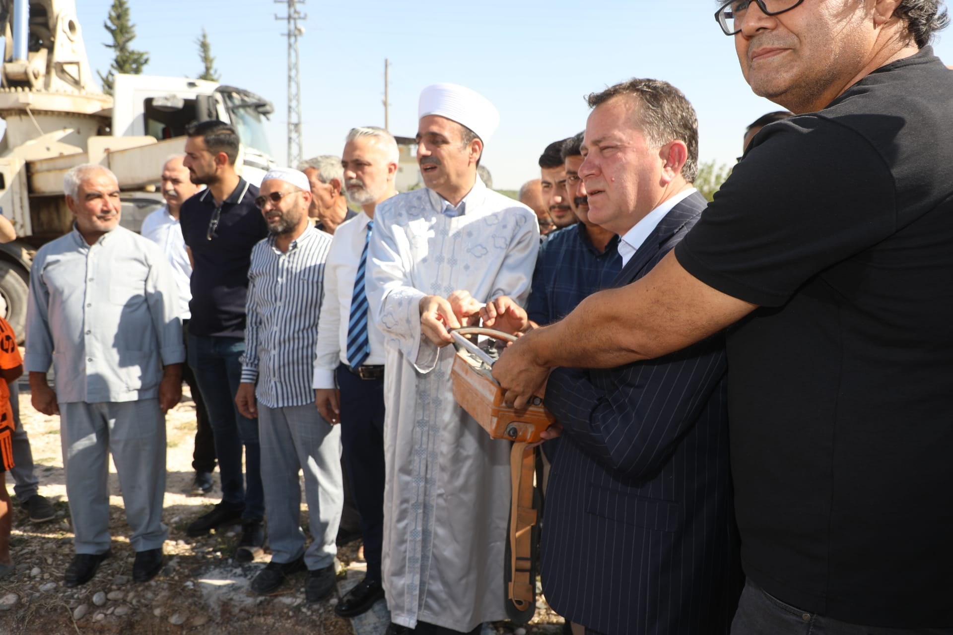 Birlik, Beraberlik Ve Dua: Ekinci Mahallesi Camisi'nin Temeli Atıldı