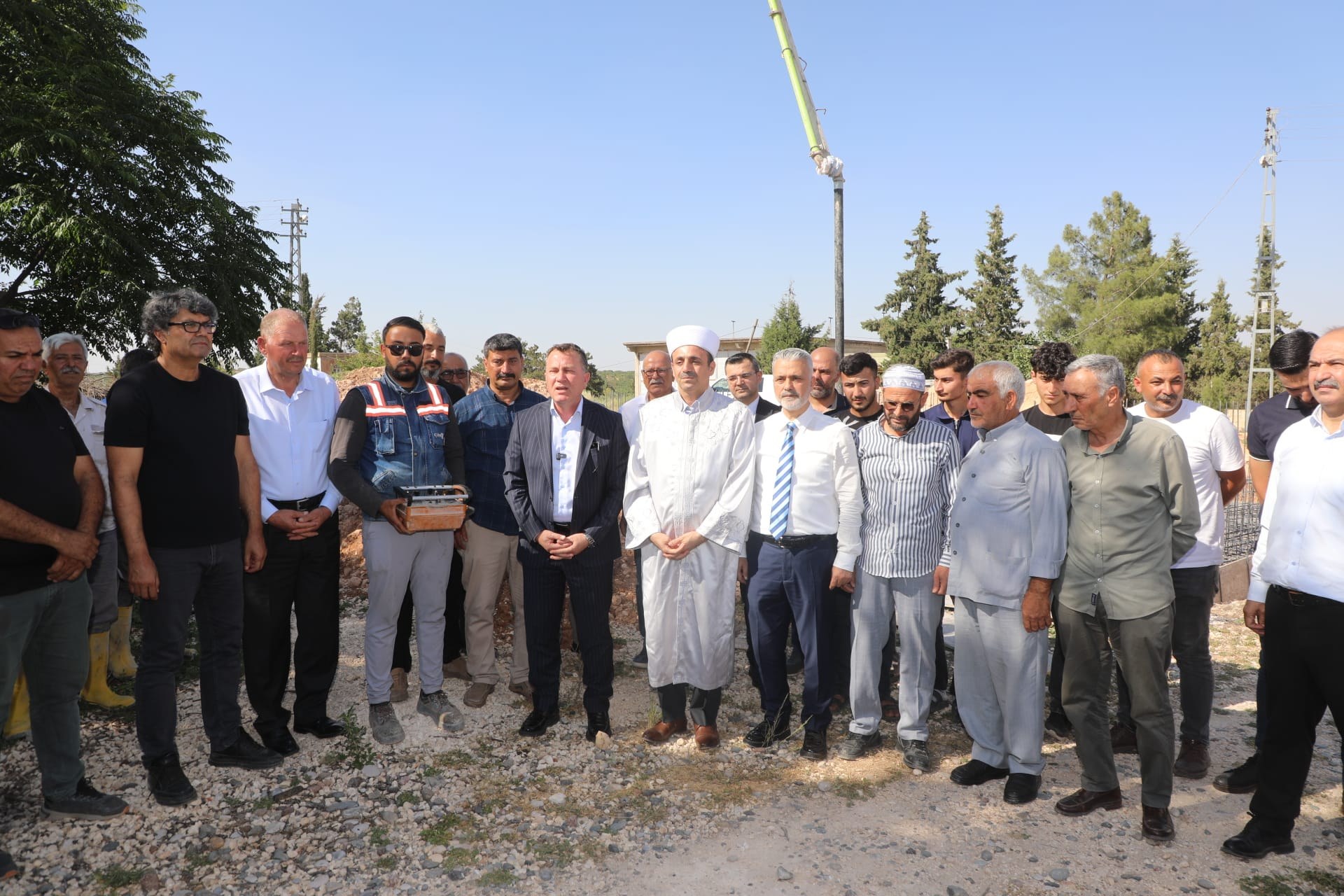 Birlik, Beraberlik Ve Dua: Ekinci Mahallesi Camisi'nin Temeli Atıldı