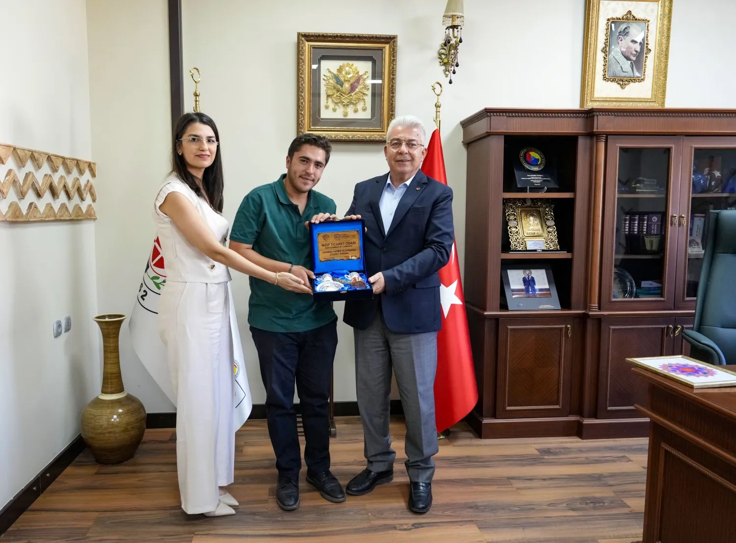 EFE KAMALI’DAN NTO BAŞKANI MEHMET ÖZYURT’A ZİYARET