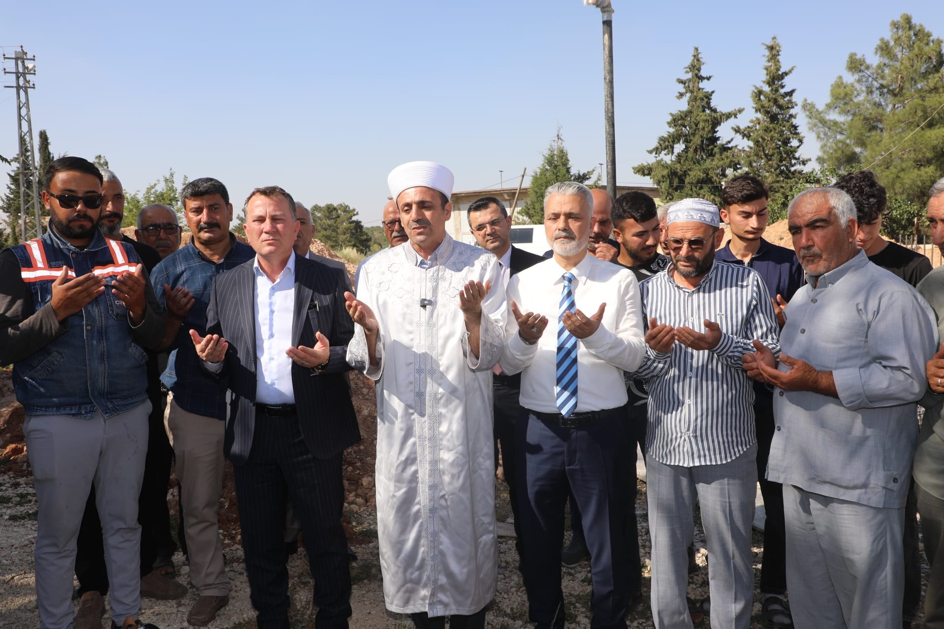 Birlik, Beraberlik Ve Dua: Ekinci Mahallesi Camisi'nin Temeli Atıldı