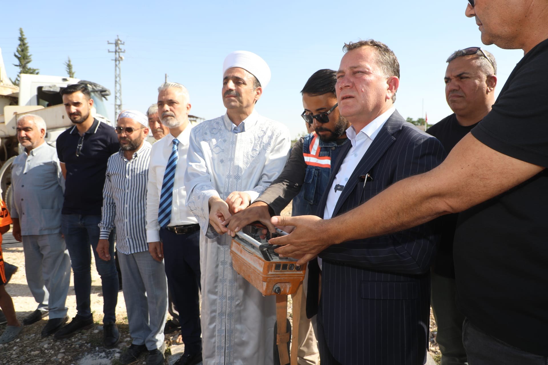 Birlik, Beraberlik Ve Dua: Ekinci Mahallesi Camisi'nin Temeli Atıldı