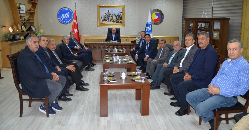 KIRGIZİSTAN NARYN EYALETİ VALİSİ VE BELEDİYE BAŞKANI NTB’Yİ ZİYARET ETTİ