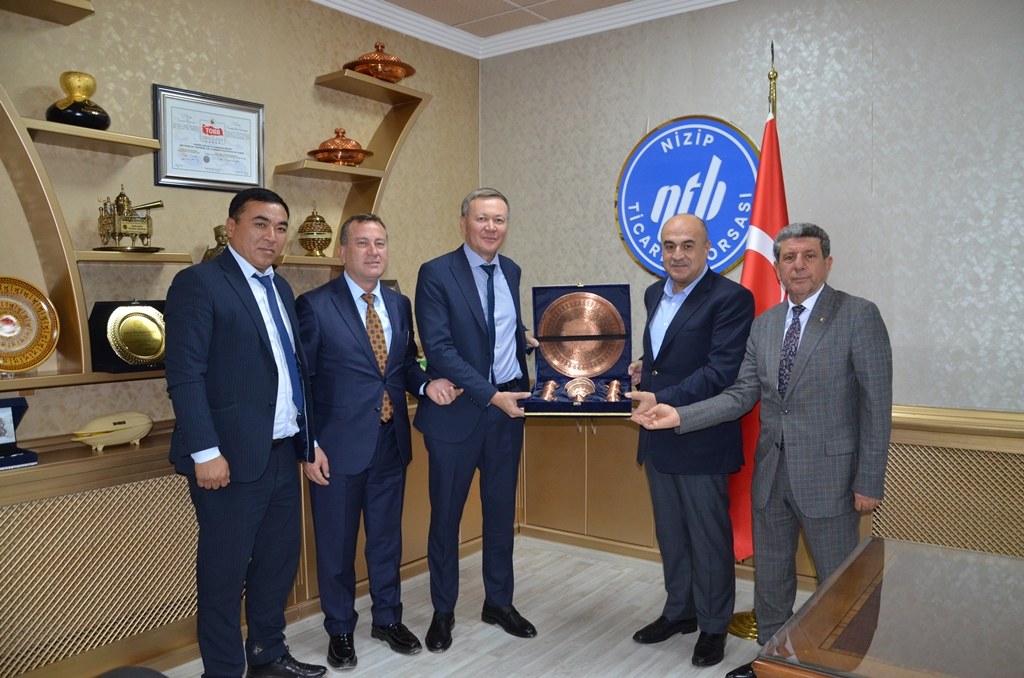 KIRGIZİSTAN NARYN EYALETİ VALİSİ VE BELEDİYE BAŞKANI NTB’Yİ ZİYARET ETTİ