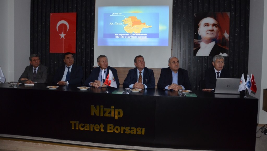 KIRGIZİSTAN NARYN EYALETİ VALİSİ VE BELEDİYE BAŞKANI NTB’Yİ ZİYARET ETTİ