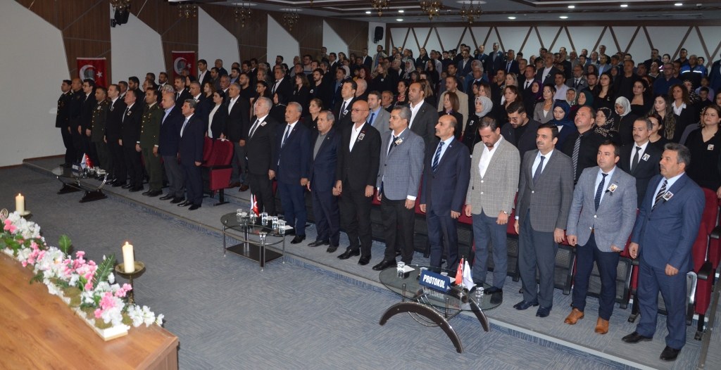 10 KASIM ATATÜRK’Ü ANMA PROGRAMI NTB’DE DÜZENLENDİ