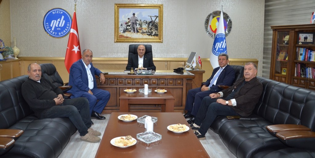 NİZİP MADENİ SANATKÂRLAR ODASI’NDAN NTB’YE HAYIRLI OLSUN ZİYARETİ