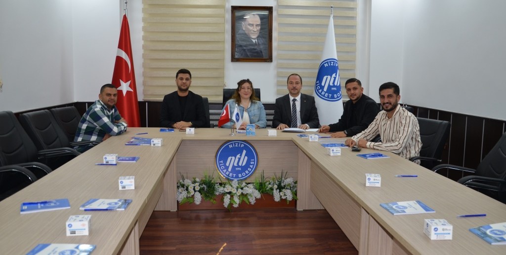 NİZİP TİCARET BORSASI’NDA YENİ DÖNEM BAŞLADI: İŞTE YENİ YÖNETİM VE GÖREV DAĞILIMI