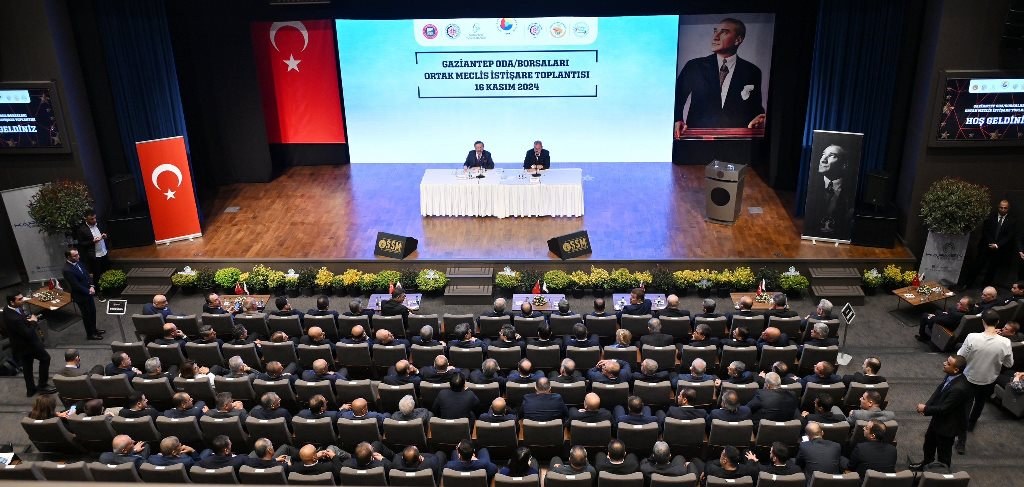 GAZİANTEP ODA/BORSALARI ORTAK MECLİS VE İSTİŞARE TOPLANTISINA KATILDIK