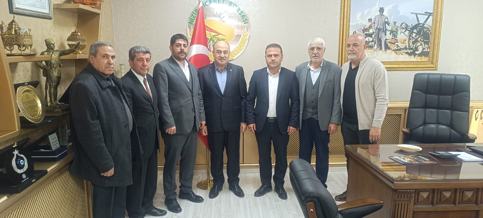 BÜYÜK BİRLİK PARTİSİNDEN NTB’YE ZİYARET