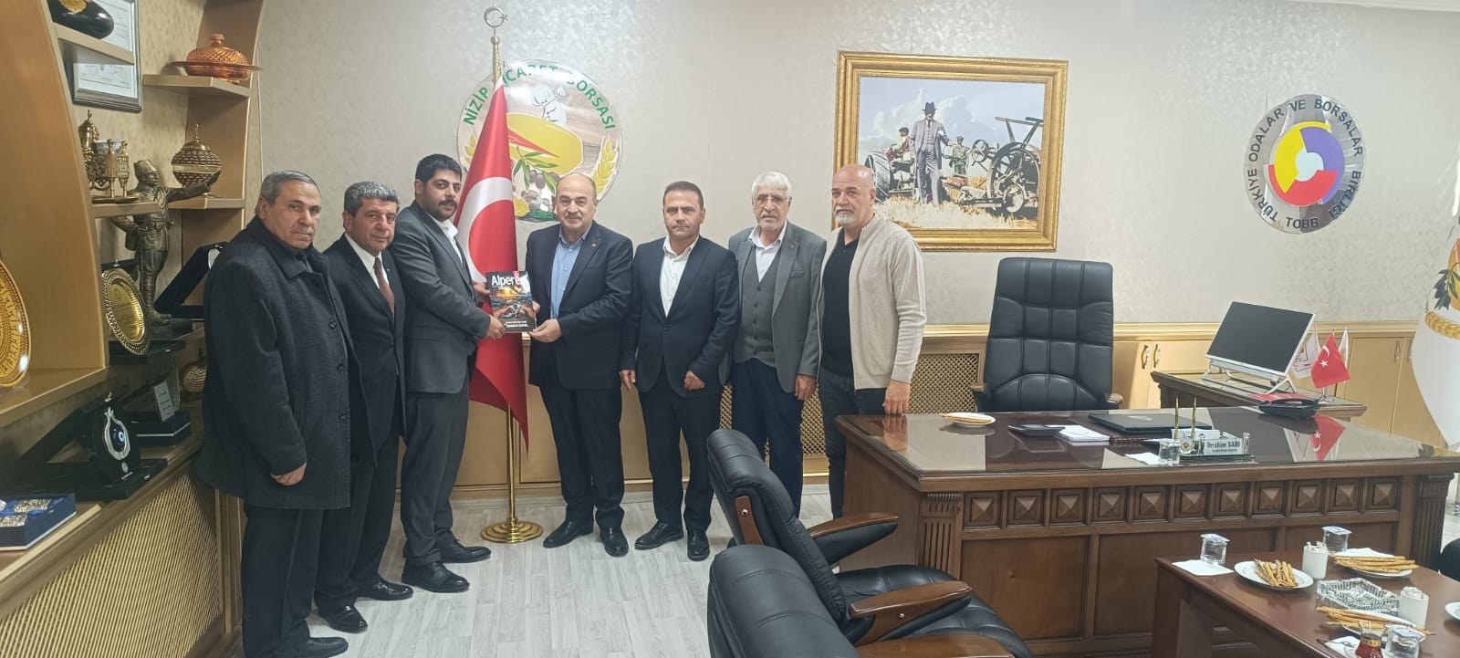 BÜYÜK BİRLİK PARTİSİNDEN NTB’YE ZİYARET