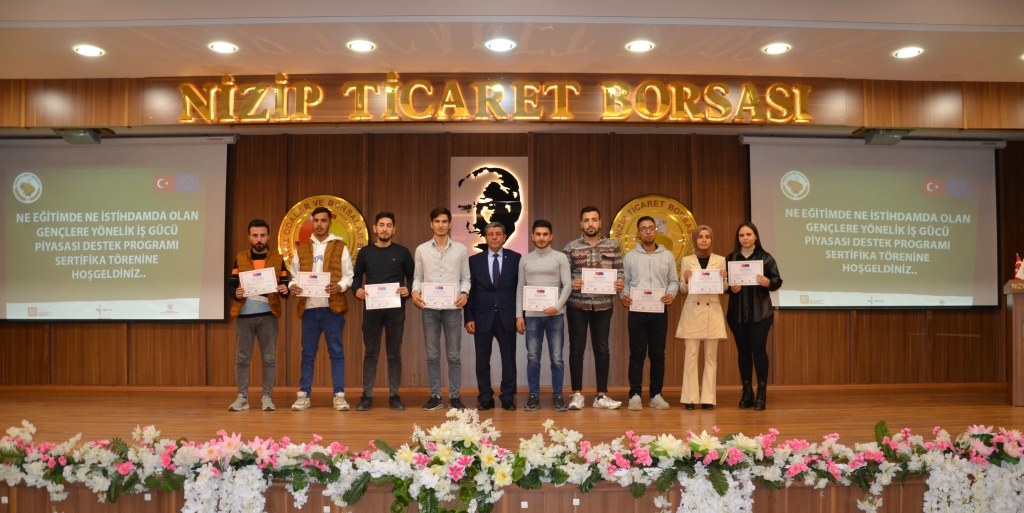 NTB’DE NEET PRO İŞ GÜCÜ PİYASASI DESTEK PROGRAMI SERTİFİKA TÖRENİ DÜZENLENDİ