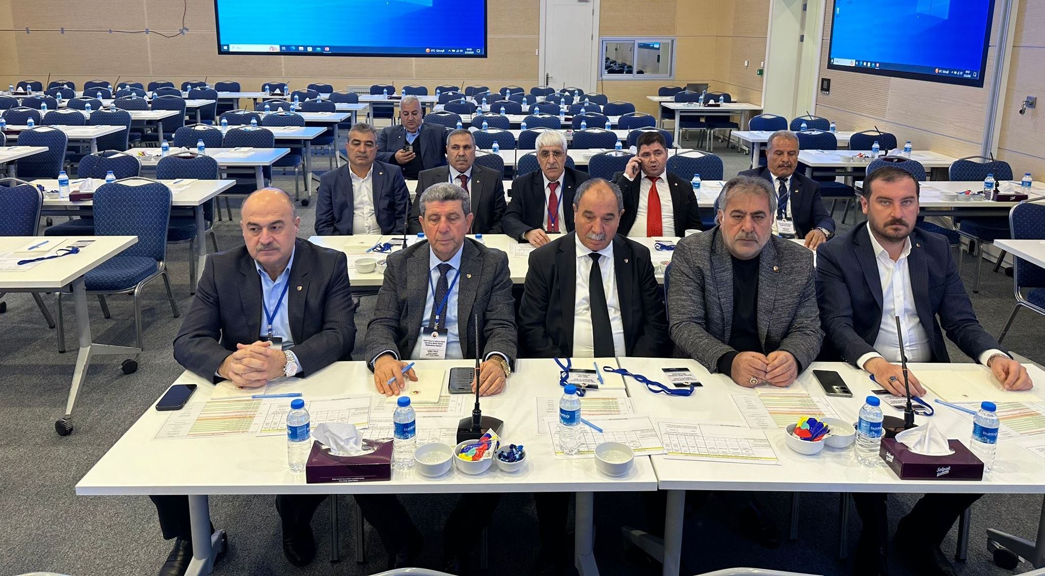 NTB ANKARADA DÜZENLENEN MECLİS ÜYELERİ BİLGİLENDİRME SEMİNERİNE KATILDI