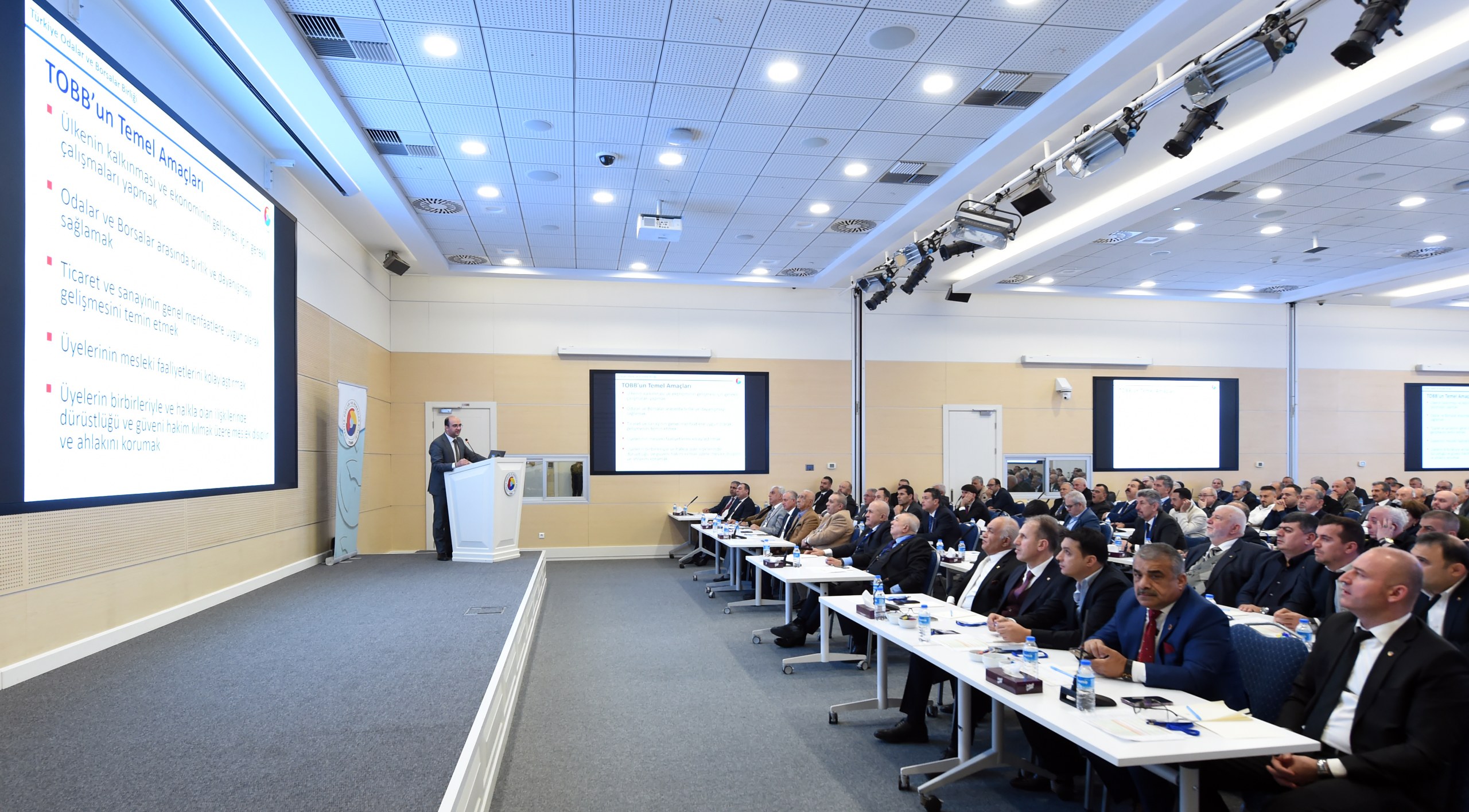 NTB ANKARADA DÜZENLENEN MECLİS ÜYELERİ BİLGİLENDİRME SEMİNERİNE KATILDI