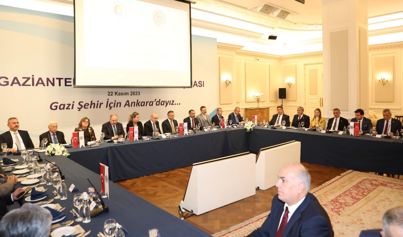 NTB BAŞKANLARI GAZİANTEPLİLER ANKARA BULUŞMASI ETKİNLİĞİNE KATILDI