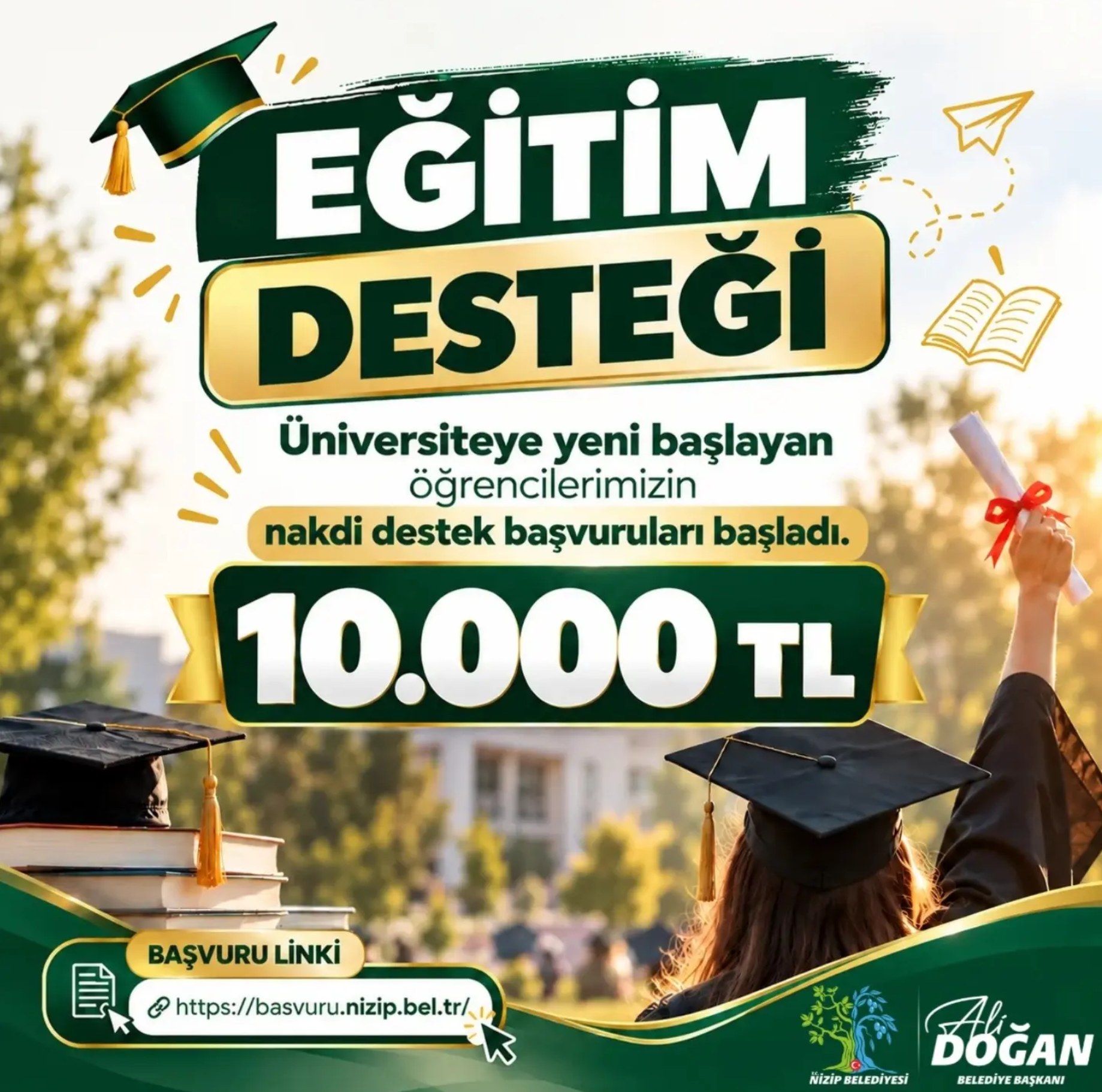 Gençlerimizin Hayallerine Ortak Oluyor, Eğitim Yolculuklarında Yanlarında Duruyoruz
