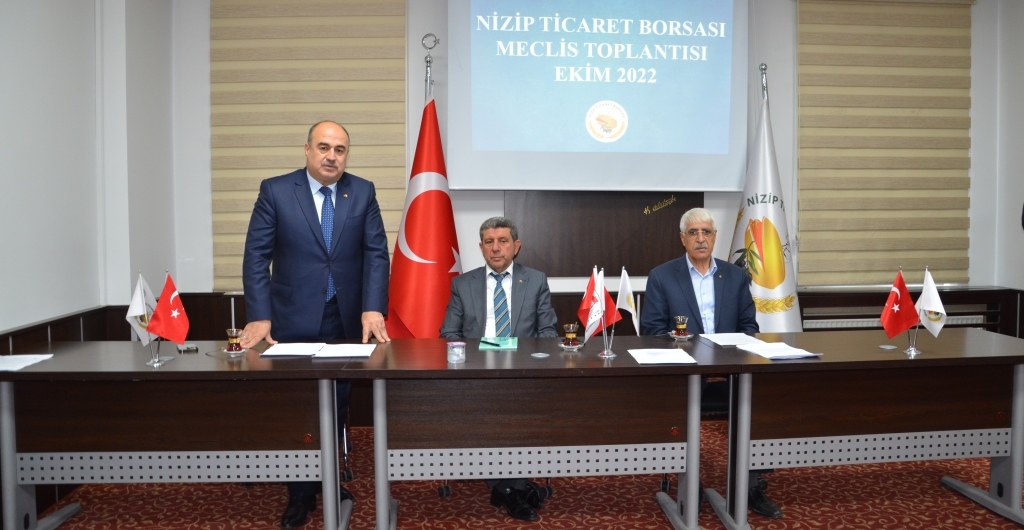 NIZIP TICARET BORSASI YENI DÖNEM ILK MECLIS TOPLANTISINI GERÇEKLESTIRDI