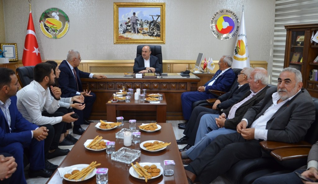 CHP GAZIANTEP MV. IRFAN KAPLAN VE CHP IL/ILÇE YÖNETIMI NTB’YI ZIYARET ETTI