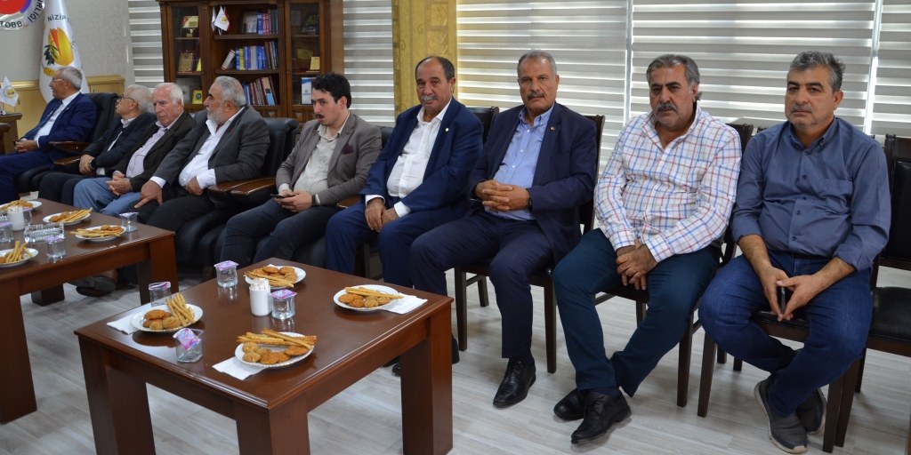 CHP GAZIANTEP MV. IRFAN KAPLAN VE CHP IL/ILÇE YÖNETIMI NTB’YI ZIYARET ETTI