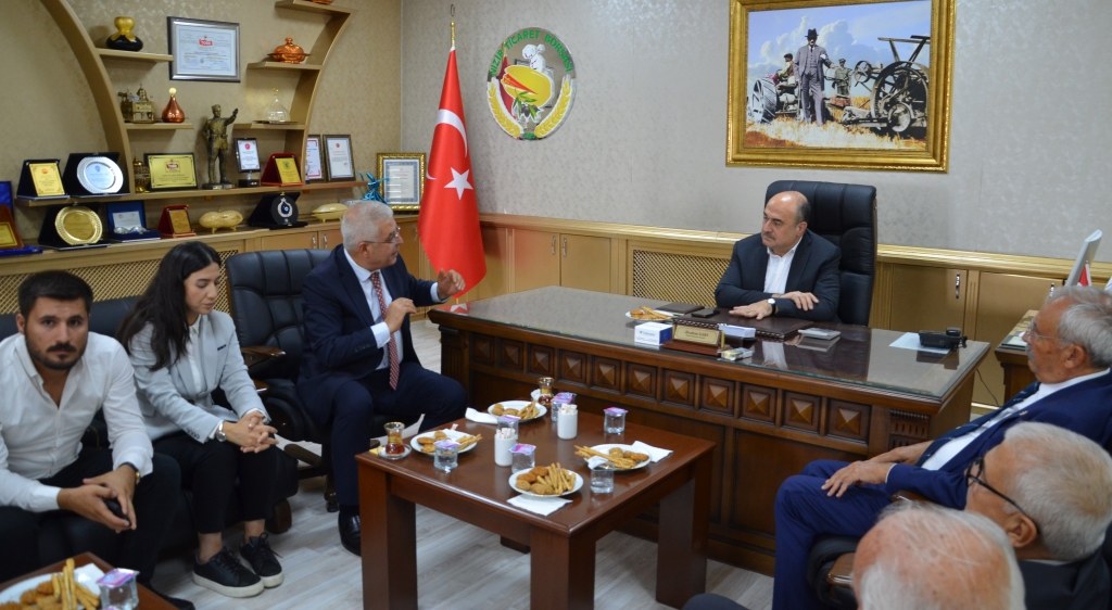CHP GAZIANTEP MV. IRFAN KAPLAN VE CHP IL/ILÇE YÖNETIMI NTB’YI ZIYARET ETTI