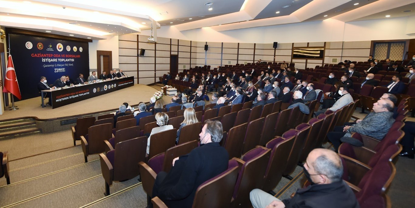 GTO’DA GAZIANTEP IL-ILÇE ODA VE BORSALARI ISTISARE TOPLANTISI DÜZENLENDI