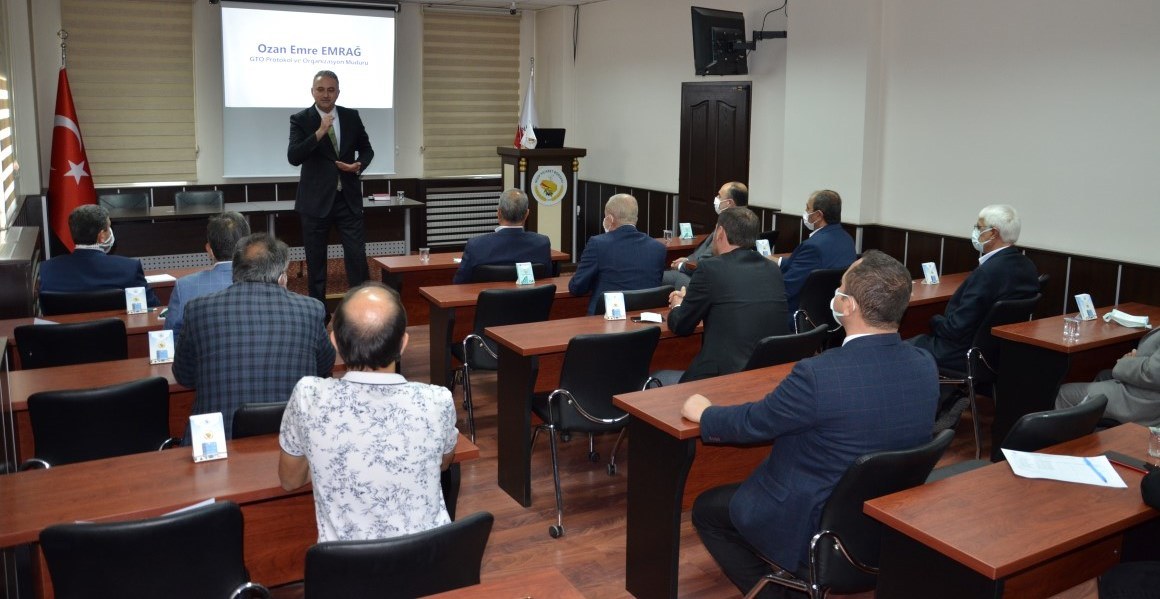 NTB’DE PROTOKOL KURALLARI VE KURUMSAL TEMSIL EGITIMI DÜZENLENDI