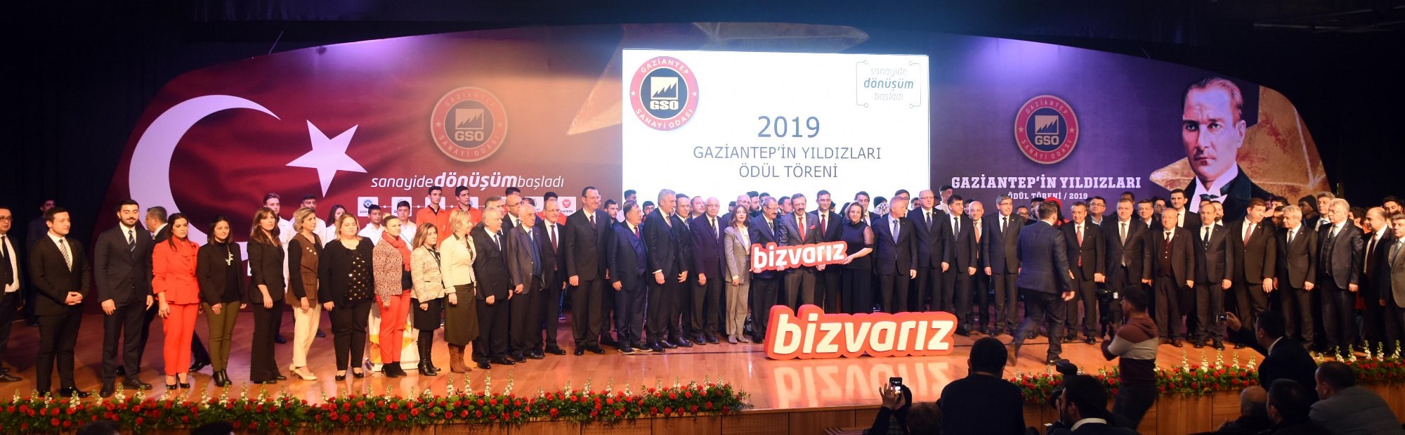GAZIANTEP’IN YILDIZLARI ÖDÜL TÖRENI’NE KATILDIK