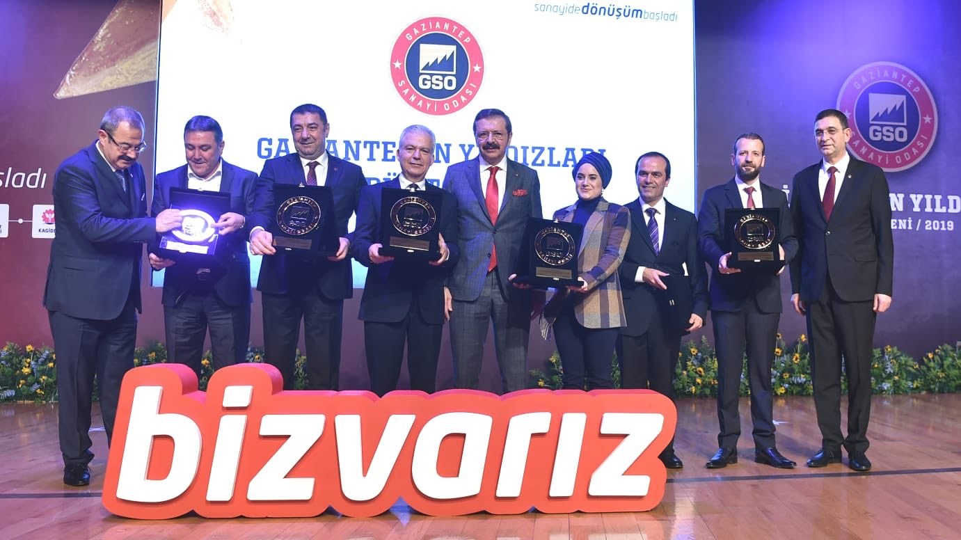 GAZIANTEP’IN YILDIZLARI ÖDÜL TÖRENI’NE KATILDIK