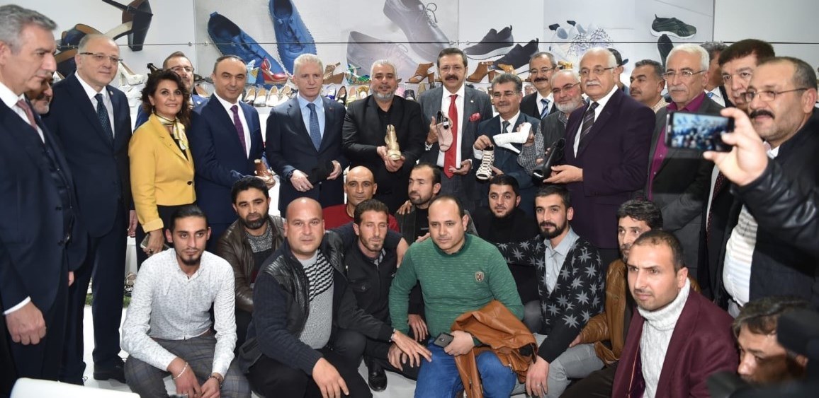 GAPSHOES FUARI AÇILISINA KATILDIK