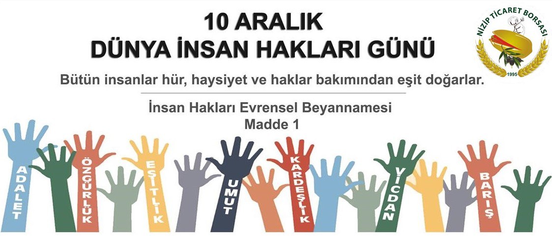 BASKAN IBRAHIM SARI’DAN 10 ARALIK DÜNYA INSAN HAKLARI GÜNÜ MESAJI
