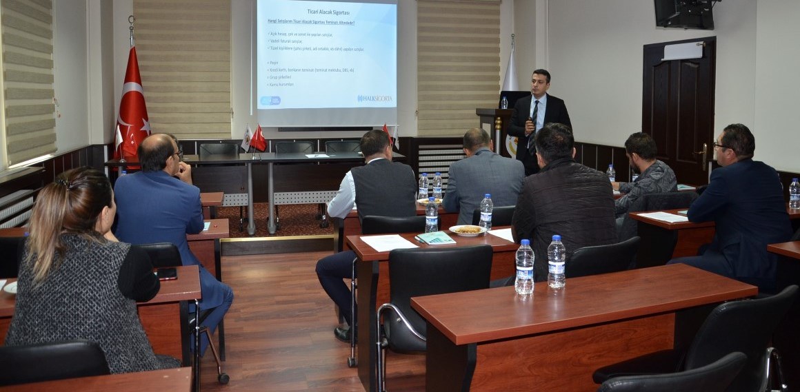 DEVLET DESTEKLI TICARI ALACAK SIGORTASI BILGILENDIRME SEMINERI DÜZENLENDI