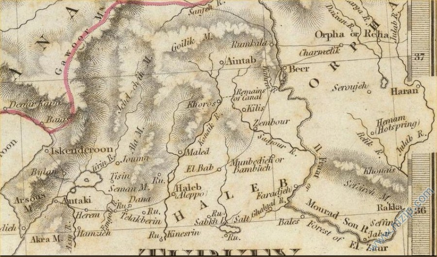 Turkey containing the provinces in Asia Minor. Published under the superintendence Fo