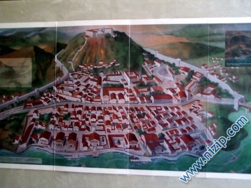 zeugma yerleşimin görüntüsü 