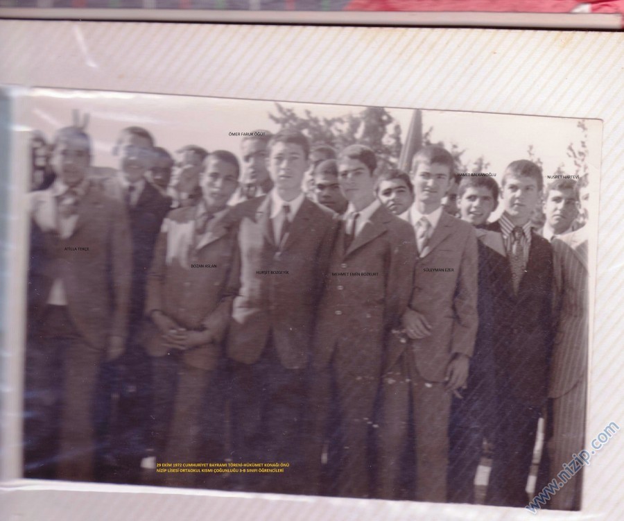 1972 CUMHURİYET BAYRAMI TÖRENİ 1972 CUMHURİYET BAYRAMI TÖRENİ