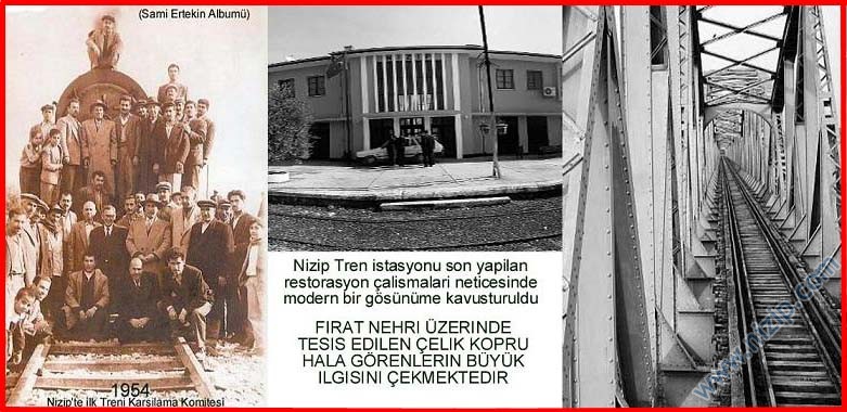 Gaziantep- Nizip Demiryolu 55 Yaşında Gaziantep- Nizip Demiryolu 55 Yaşında