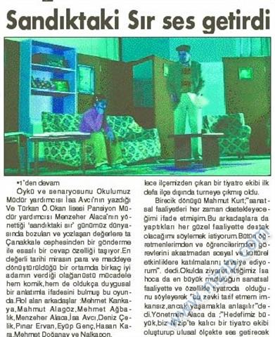 sandıktaki sır 