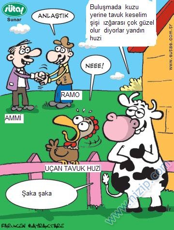 Sütaş karikatürleri Nizip.com'da Olursa.