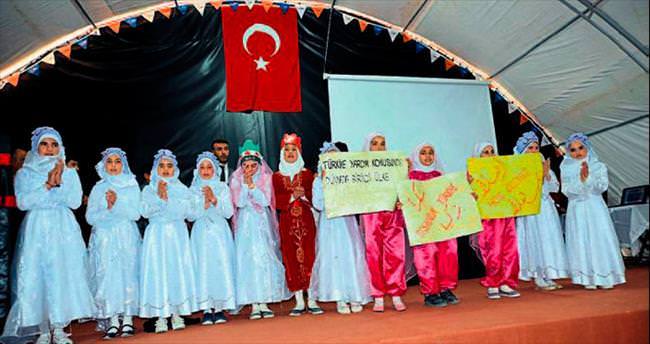 Nizip'teki çadır kent dünyaya örnek oldu