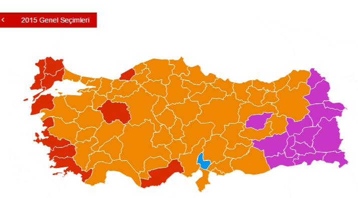 2015 Nizip Genel Seçim Sonuçları - 7 Haziran 2015 Nizip Milletvekili