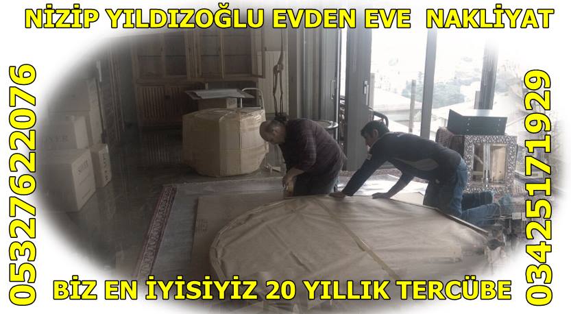 Nizip evden eve taşımacılık yıldızoğlu 05327622076