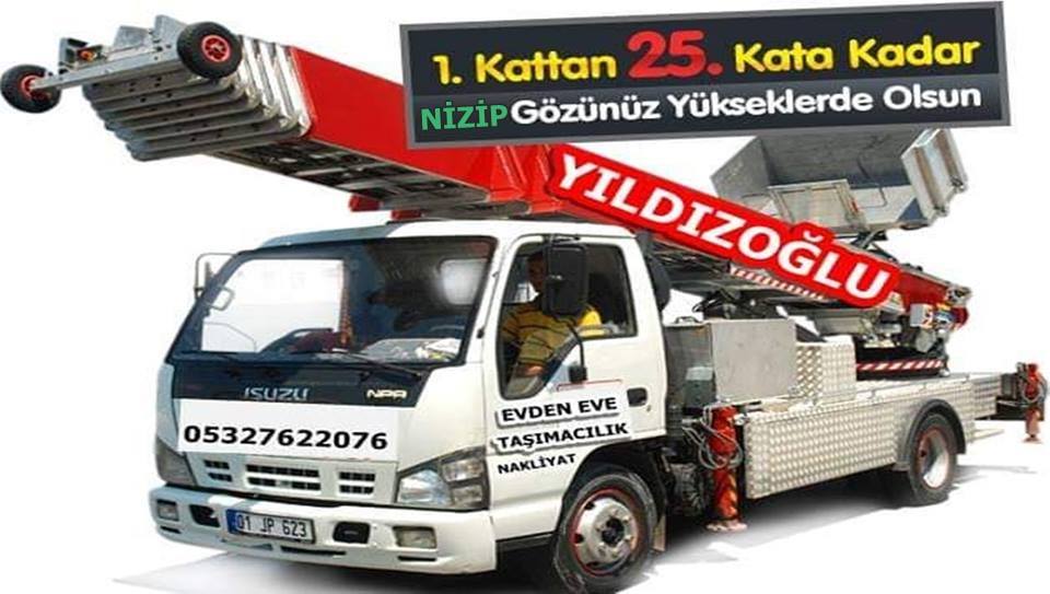 Nizip evden eve taşımacılık yıldızoğlu 05327622076