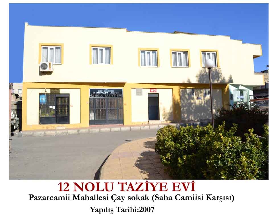 Taziye evleri numara ve adresleri