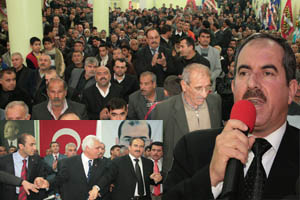 Miting gibi aday açıklaması